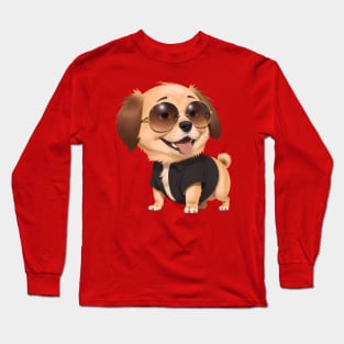 Charming Golden's Gaze Long Sleeve T-Shirt